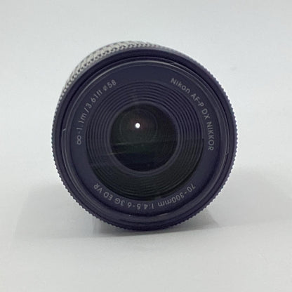 【全額返金保証】【最速発送】Nikon AF-P DX NIKKOR 70-300mm f/4.5-6.3G ED VR 美品 動作確認済
