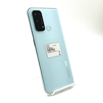 【全額返金保証】【最速発送】OPPO Reno 5 A 128GB アイスブルー Softbank A103OP 白ロム 動作確認済