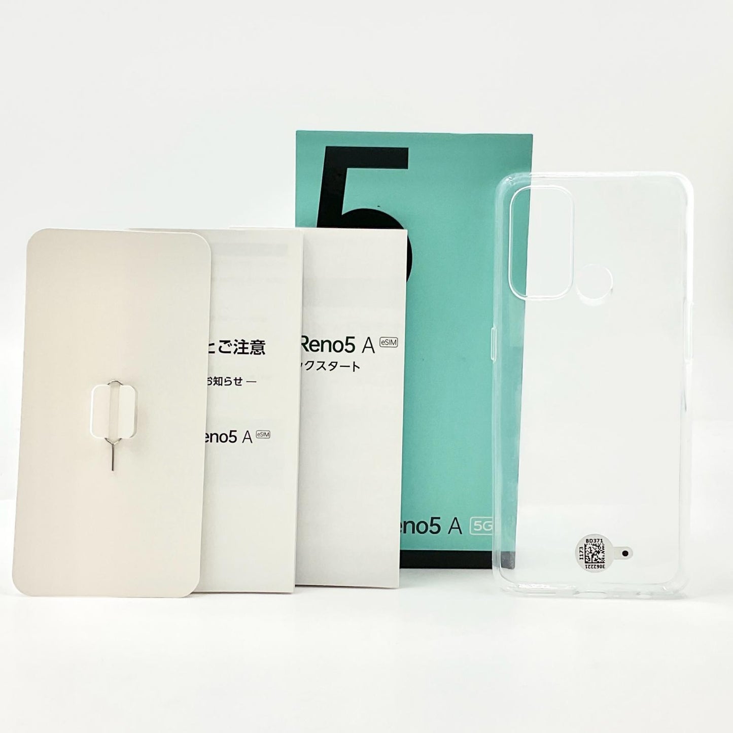 【全額返金保証】【最速発送】OPPO Reno 5 A 128GB アイスブルー Softbank A103OP 白ロム 動作確認済