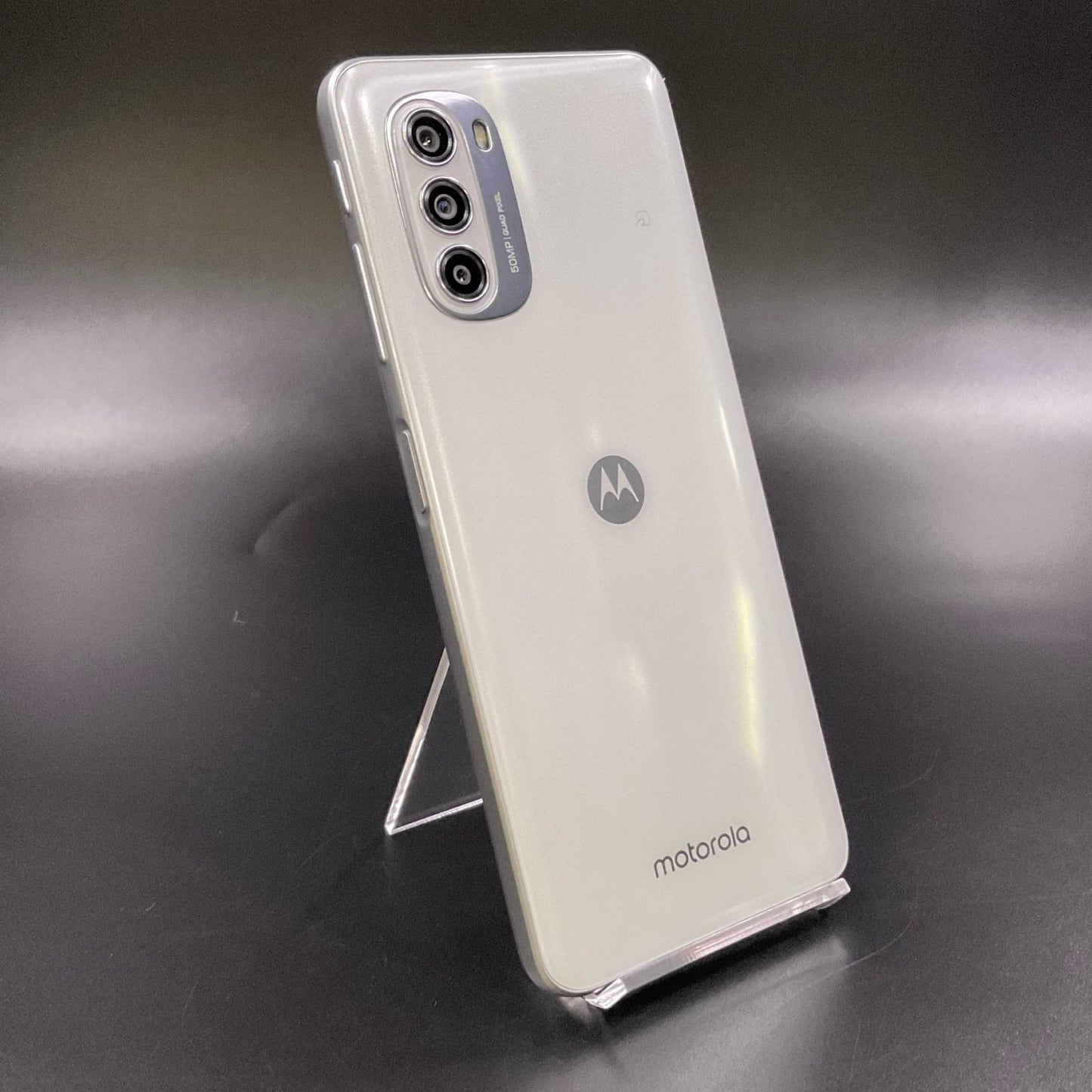 【全額返金保証】【最速発送】Motorola moto g 52j 5G 128GB パールホワイト SIMフリー XT2219-1 動作確認済