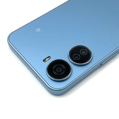 【全額返金保証】【最速発送】ZTE Libero 5G IV 128GB ブルー Softbank A302ZT 白ロム 美品 動作確認済