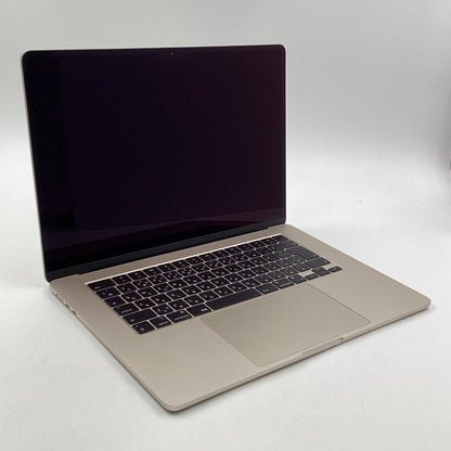 【全額返金保証】【最速発送】Apple MacBook Air 15.3インチ 2023 Apple M2 16GB SSD 256GB スターライト 100% 超美品 動作確認済