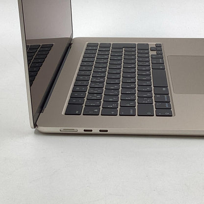 【全額返金保証】【最速発送】Apple MacBook Air 15.3インチ 2023 Apple M2 16GB SSD 256GB スターライト 100% 超美品 動作確認済