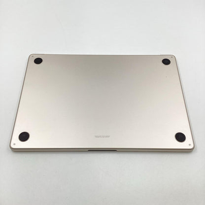 【全額返金保証】【最速発送】Apple MacBook Air 15.3インチ 2023 Apple M2 16GB SSD 256GB スターライト 100% 超美品 動作確認済