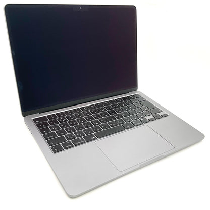 【全額返金保証】【最速発送】Apple MacBook Air 13.6インチ 2022 Apple M2 8GB SSD 256GB スペースグレイ 100% 動作確認済