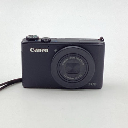 【最速発送】Canon コンパクトデジタルカメラ PowerShot S110 ブラック【難有】