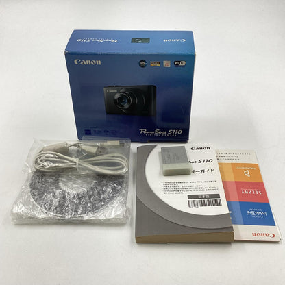【最速発送】Canon コンパクトデジタルカメラ PowerShot S110 ブラック【難有】