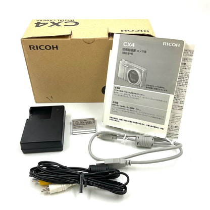 【全額返金保証】【最速発送】RICOH コンパクトデジタルカメラ CX4 [ピンク] 動作確認済