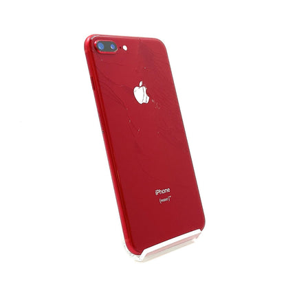 【最速発送】Apple iPhone iPhone Plus 8 Plus 256GB (PRODUCT)RED au 白ロム【難有】 86%