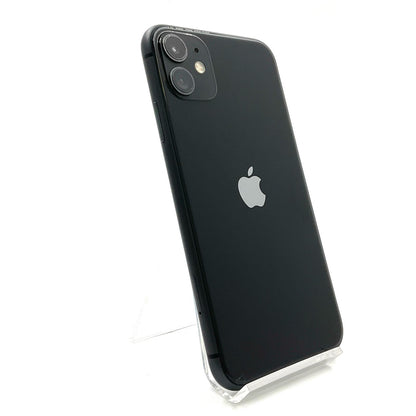 【全額返金保証】【最速発送】Apple iPhone iPhone 11 128GB ブラック docomo SIMフリー 白ロム 動作確認済 77%