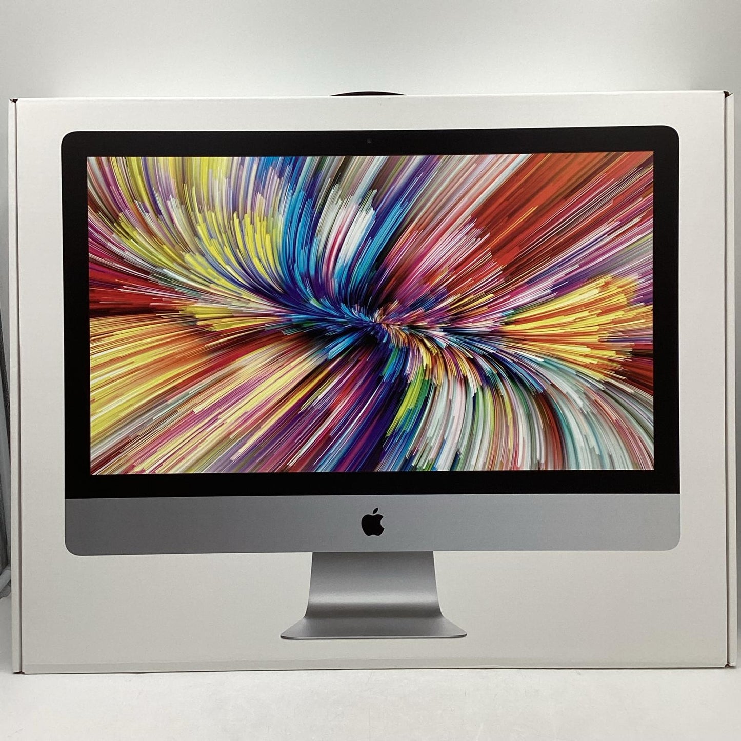 【全額返金保証】【最速発送】Apple iMac Retina 5K 27インチ 3GHz 6コア Intel Core i5 40GB フュージョンドライブ 2TB シルバー 動作確認済