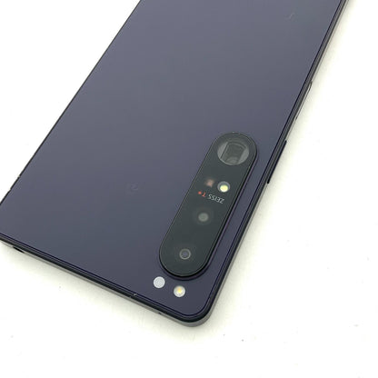 【最速発送】Sony Xperia 1 IV 256GB パープル docomo SO-51C 白ロム【難有】