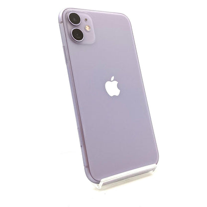 【全額返金保証】【最速発送】Apple iPhone iPhone 11 64GB パープル docomo 白ロム 動作確認済 78%