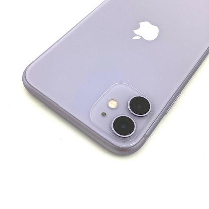 【全額返金保証】【最速発送】Apple iPhone iPhone 11 64GB パープル docomo 白ロム 動作確認済 78%