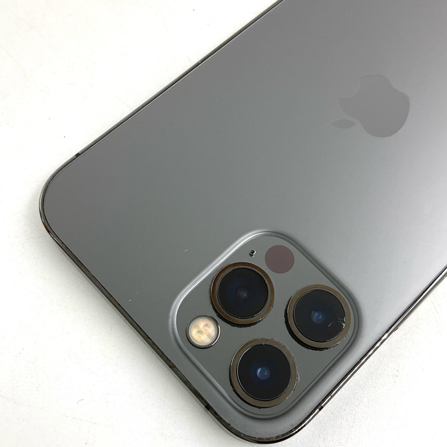 【最速発送】Apple iPhone iPhone 12 Pro 128GB グラファイト docomo 白ロム【難有】 75%