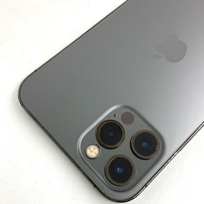 【最速発送】Apple iPhone iPhone 12 Pro 128GB グラファイト docomo 白ロム【難有】 75%