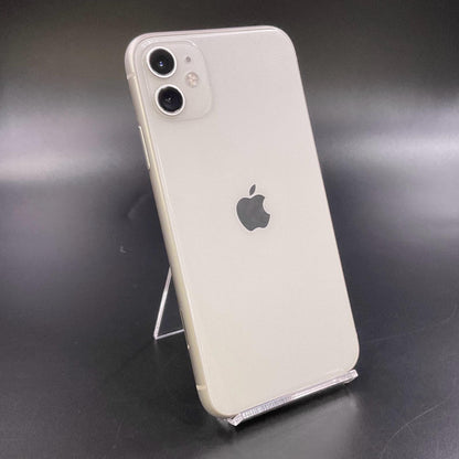 【全額返金保証】【最速発送】Apple iPhone iPhone 11 64GB ホワイト SIMフリー 白ロム 動作確認済 77%