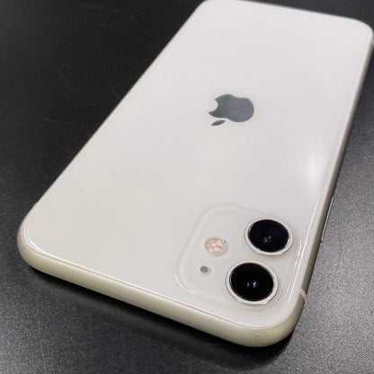 【全額返金保証】【最速発送】Apple iPhone iPhone 11 64GB ホワイト SIMフリー 白ロム 動作確認済 77%