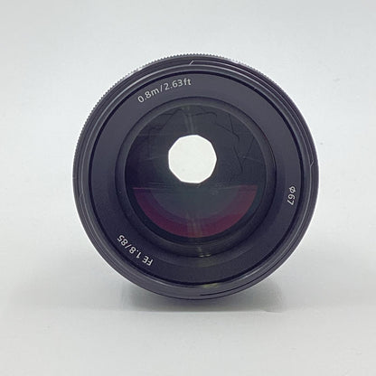 【全額返金保証】【最速発送】Sony FE 85mm F1.8 SEL85F18 美品 動作確認済