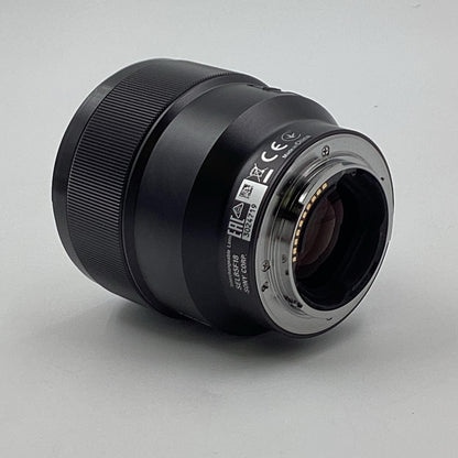 【全額返金保証】【最速発送】Sony FE 85mm F1.8 SEL85F18 美品 動作確認済