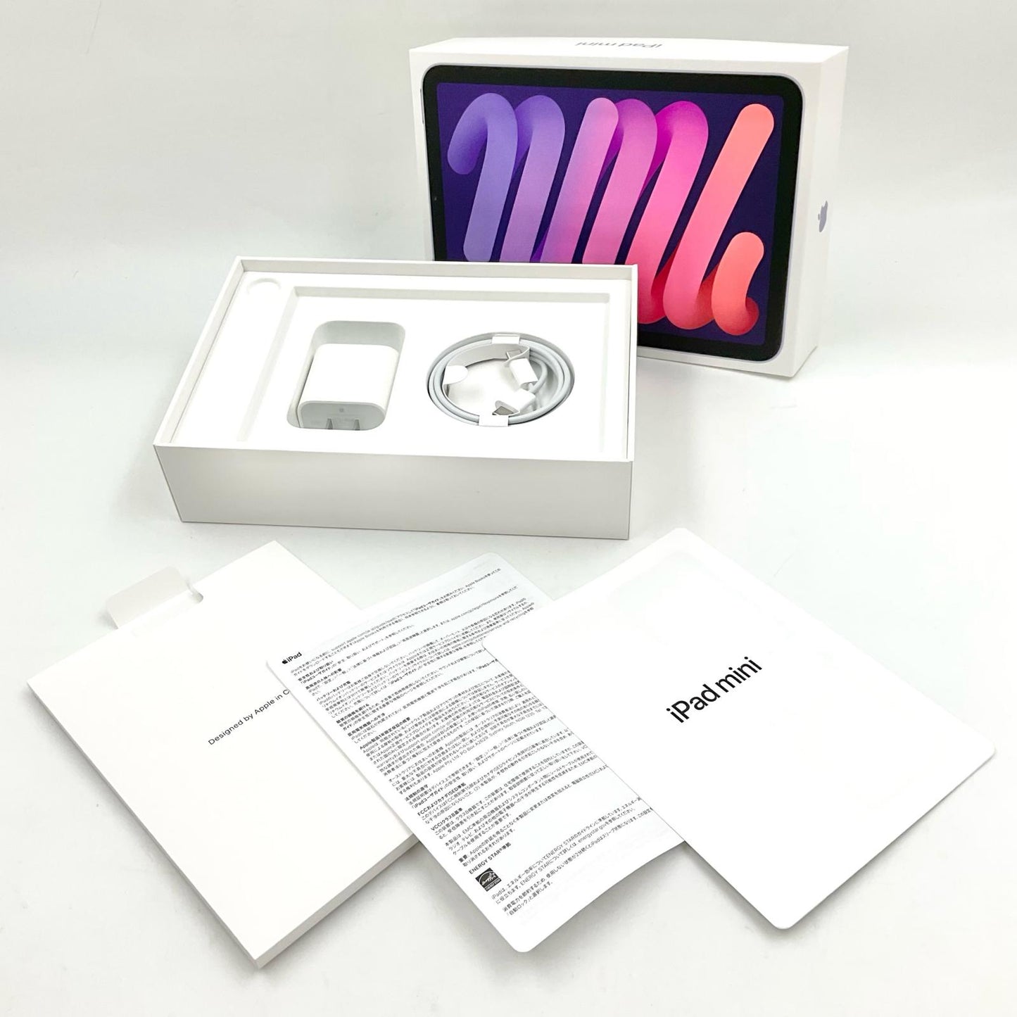 【全額返金保証】【最速発送】Apple iPad mini 8.3インチ 第6世代 256GB パープル Wi-Fi 超美品 動作確認済