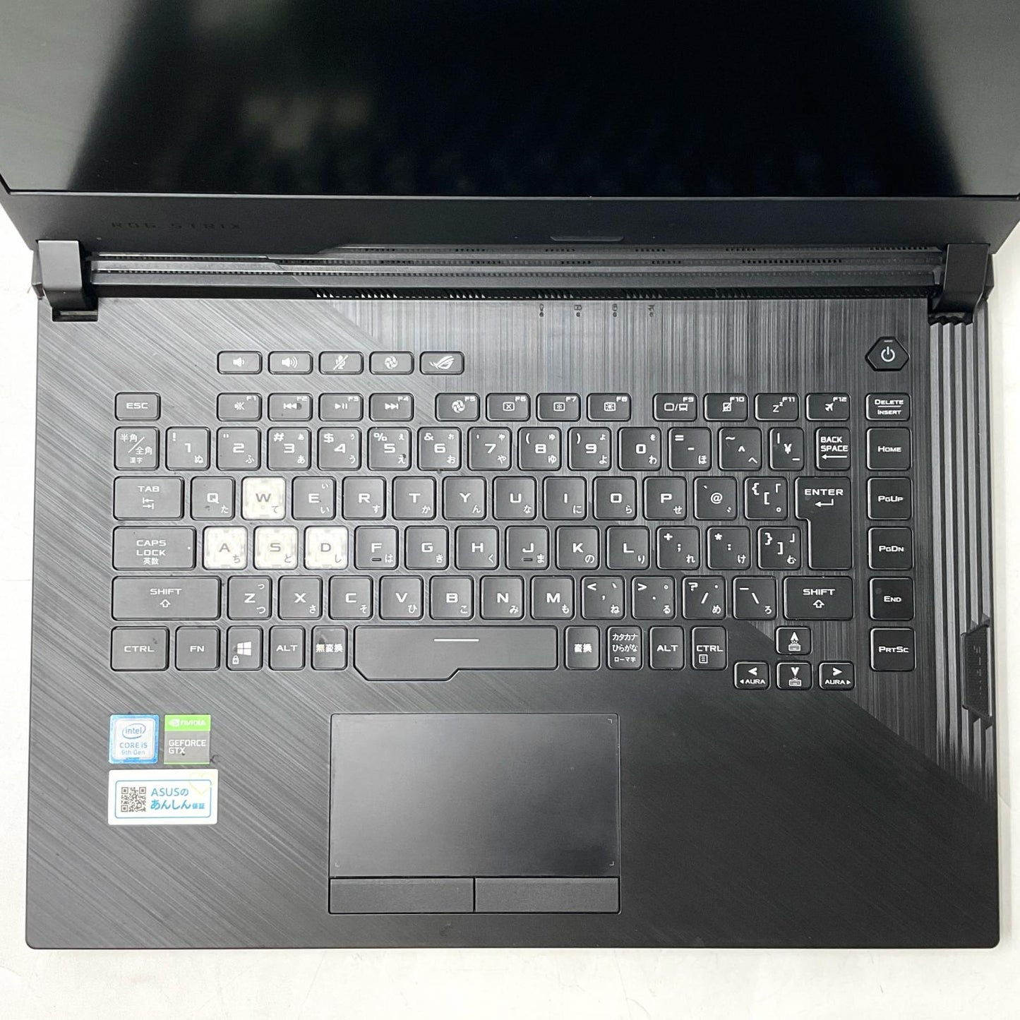 【全額返金保証】【最速発送】ASUS ROG Strix G G531G intel core i5-9300H 16GB M.2 SSD 512GB NVIDIA GeForce GTX 1650 74% 動作確認済
