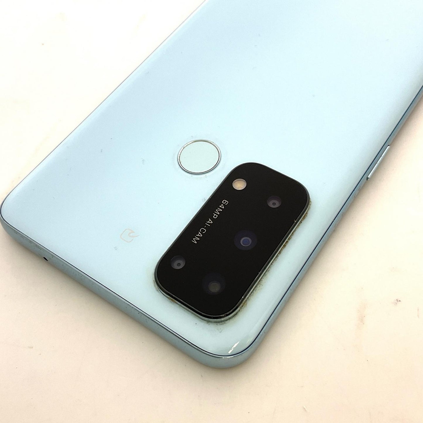 【全額返金保証】【最速発送】OPPO Reno 5 A 128GB アイスブルー Softbank A101OP 白ロム 動作確認済