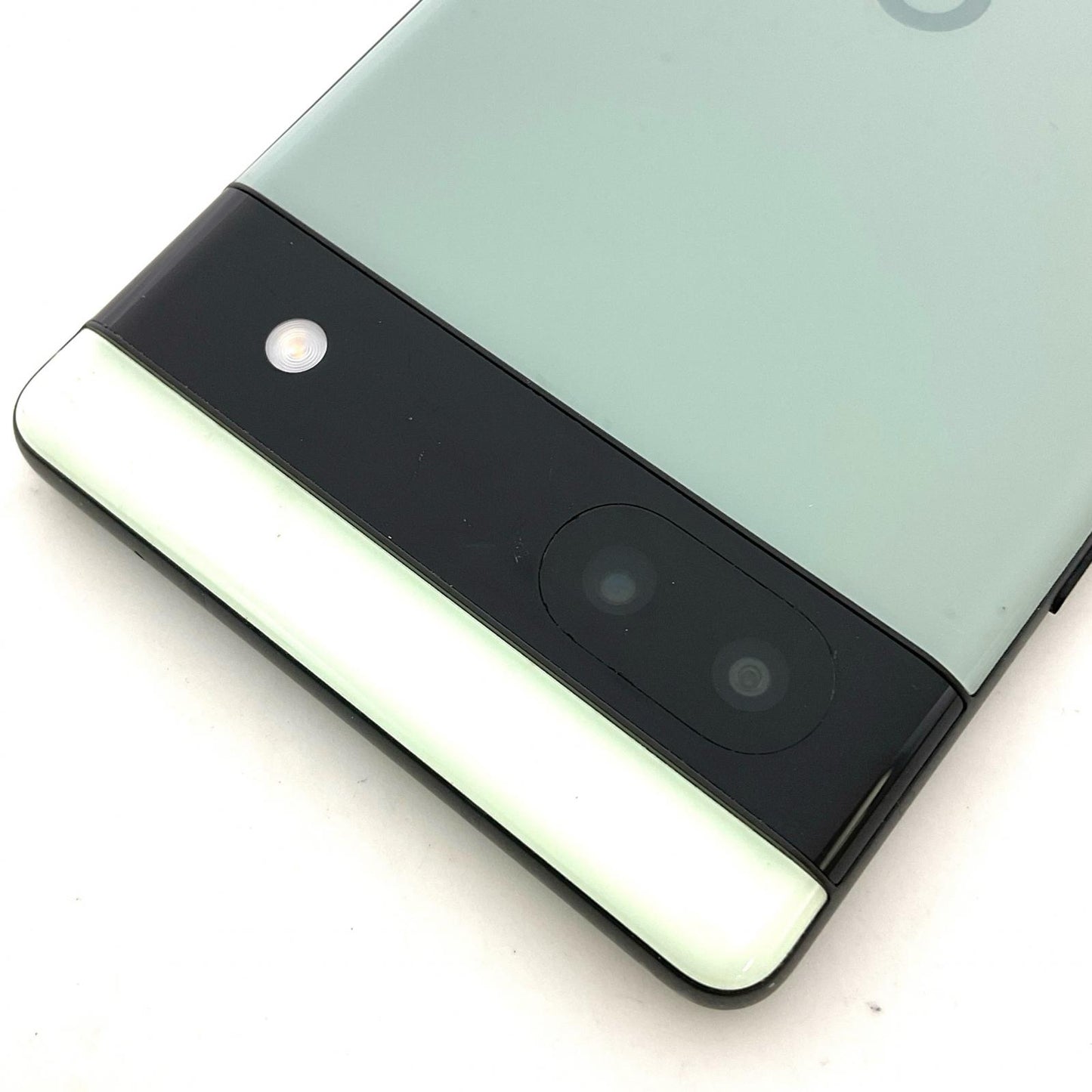 【全額返金保証】【最速発送】Google Pixel 6a 128GB セージ Softbank SIMフリー GB17L 白ロム 動作確認済
