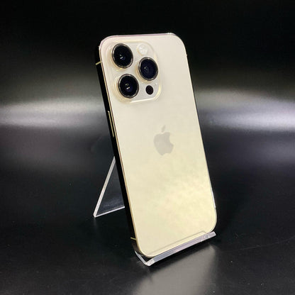 【全額返金保証】【最速発送】Apple iPhone iPhone 14 Pro 256GB ゴールド docomo SIMフリー 白ロム 動作確認済 83%