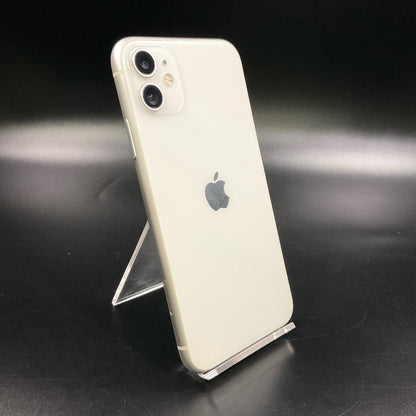【最速発送】Apple iPhone iPhone 11 128GB ホワイト au 白ロム【難有】 73%