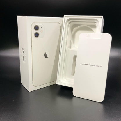 【最速発送】Apple iPhone iPhone 11 128GB ホワイト au 白ロム【難有】 73%