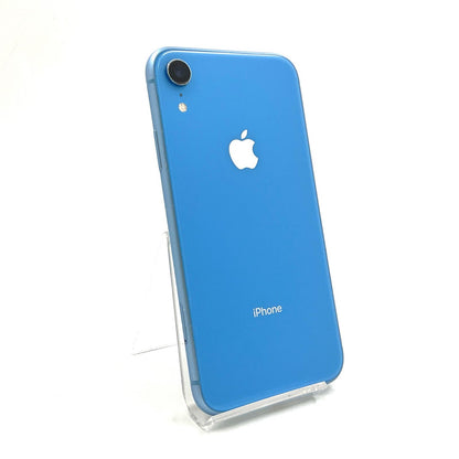 【全額返金保証】【最速発送】Apple iPhone iPhone XR 64GB ブルー docomo 白ロム 動作確認済 82%