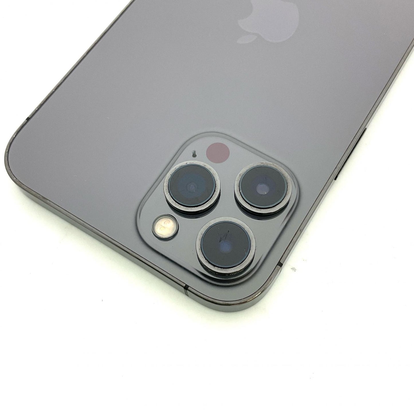 【全額返金保証】【最速発送】Apple iPhone iPhone 12 Pro Max 128GB グラファイト docomo 白ロム 動作確認済 91%