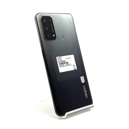 【全額返金保証】【最速発送】OPPO Reno 5　A 128GB シルバーブラック SIMフリー CPH2199 白ロム 動作確認済