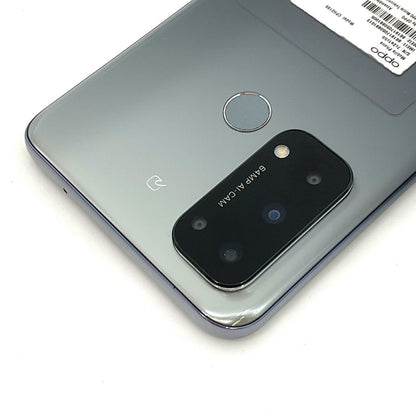 【全額返金保証】【最速発送】OPPO Reno 5　A 128GB シルバーブラック SIMフリー CPH2199 白ロム 動作確認済