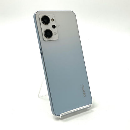 【全額返金保証】【最速発送】OPPO Reno 7A 128GB ドリームブルー au OPG04 白ロム 動作確認済