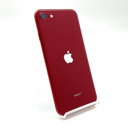 【全額返金保証】【最速発送】Apple iPhone iPhone SE（第3世代） 64GB (PRODUCT)RED au SIMフリー 白ロム 動作確認済 81%