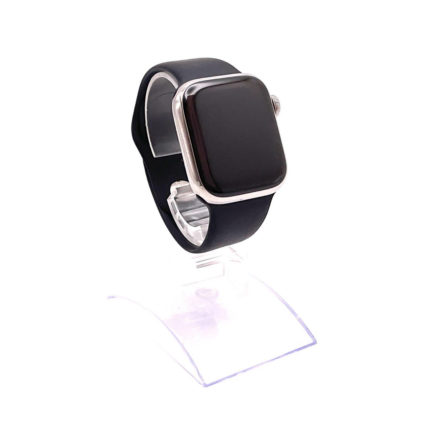 【全額返金保証】【最速発送】Apple Watch Series 7 ステンレススチール 41mm GPS+Cellular 白ロム 80% 動作確認済