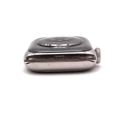 【全額返金保証】【最速発送】Apple Watch Series 7 ステンレススチール 41mm GPS+Cellular 白ロム 80% 動作確認済