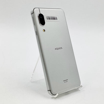 【全額返金保証】【最速発送】SHARP AQUOS sense3 lite 64GB シルバーホワイト 楽天モバイル SIMフリー SH-RM12 白ロム 超美品 動作確認済