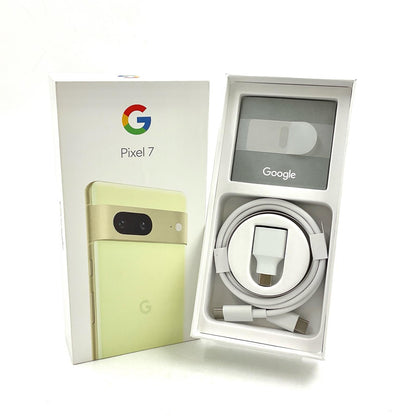 【全額返金保証】【最速発送】Google Pixel 7 128GB Lemongrass au SIMフリー G03Z5 白ロム 超美品 動作確認済