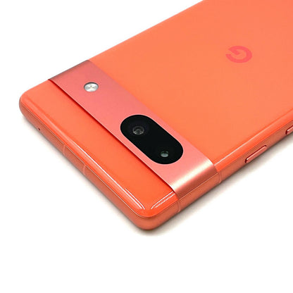 【全額返金保証】【最速発送】Google Pixel 7a 128GB Coral SIMフリー G82U8 白ロム 美品 動作確認済