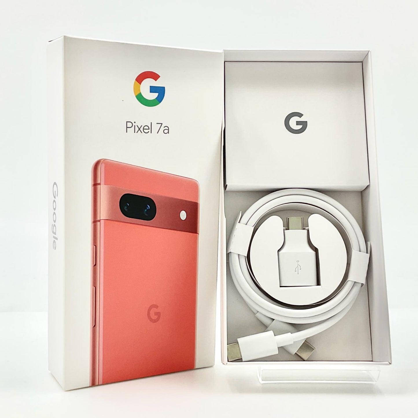 【全額返金保証】【最速発送】Google Pixel 7a 128GB Coral SIMフリー G82U8 白ロム 美品 動作確認済