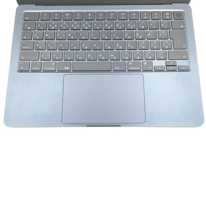 【全額返金保証】【最速発送】Apple MacBook Air 13.6インチ 2022 Apple M2 16GB SSD 256GB ミッドナイト 90% 動作確認済