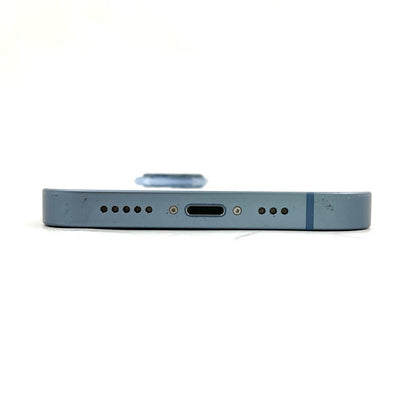 【全額返金保証】【最速発送】Apple iPhone iPhone 14 128GB ブルー docomo SIMフリー 白ロム 動作確認済 84%
