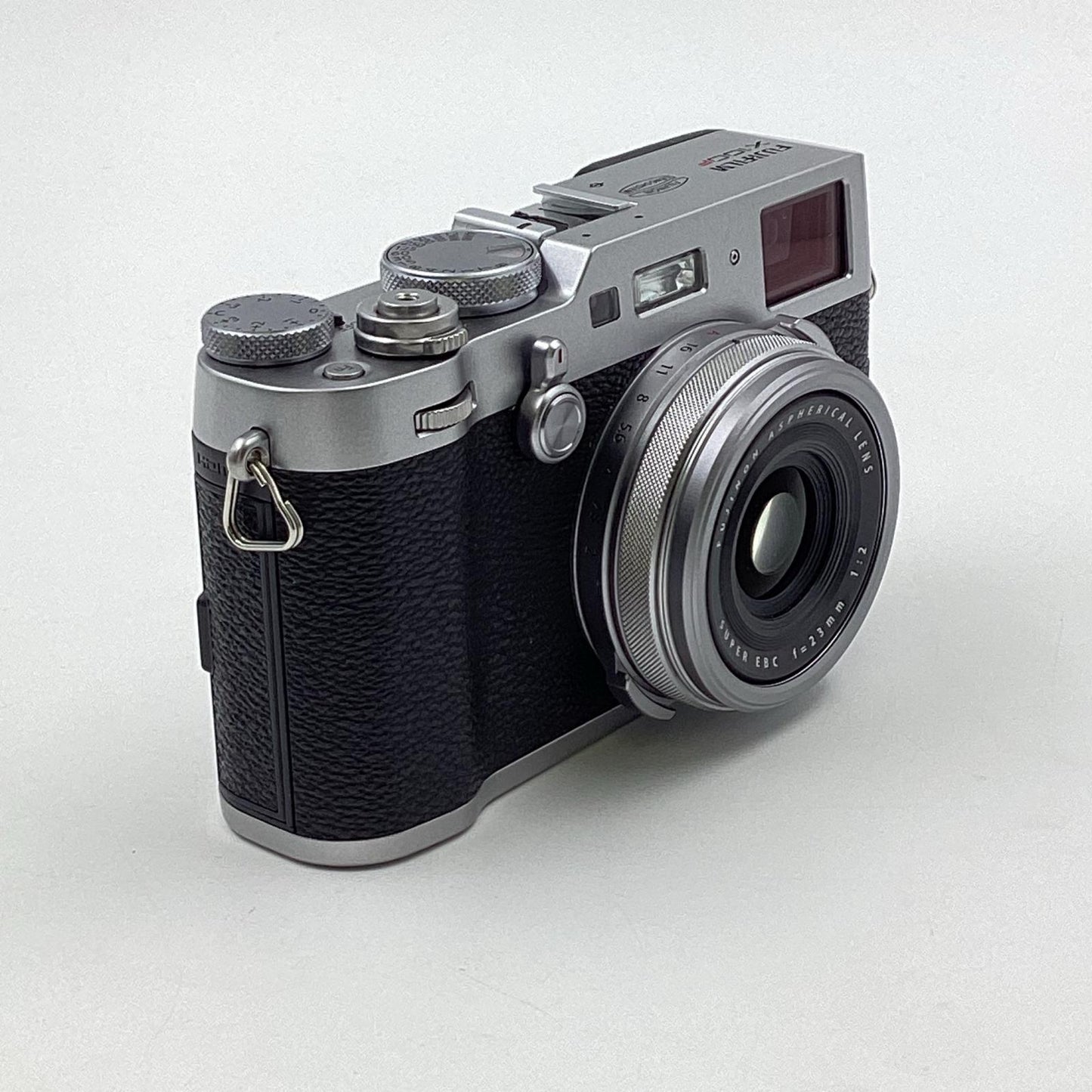 【全額返金保証】【最速発送】FUJIFILM コンパクトデジタルカメラ X100F [シルバー] 美品 動作確認済