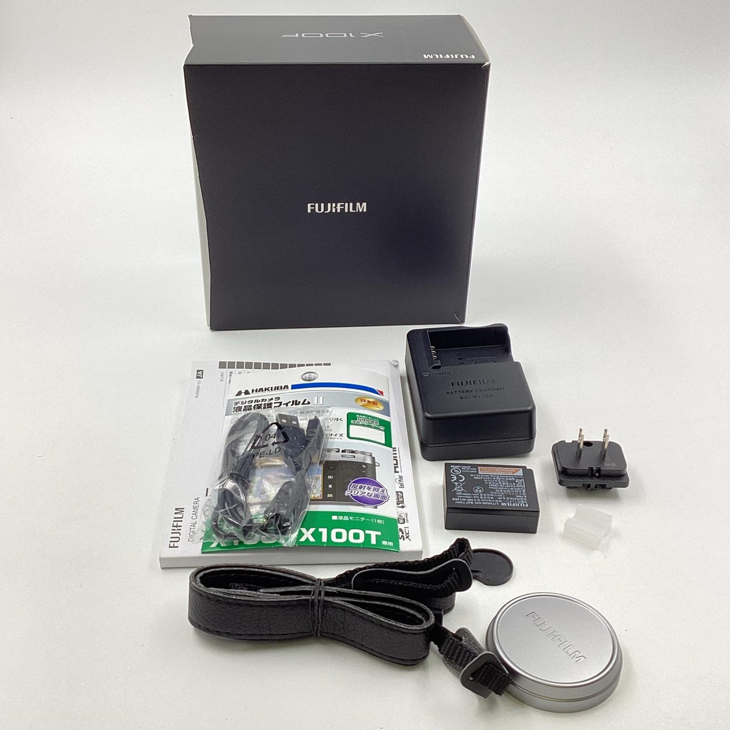 【全額返金保証】【最速発送】FUJIFILM コンパクトデジタルカメラ X100F [シルバー] 美品 動作確認済
