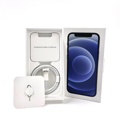 【全額返金保証】【最速発送】Apple iPhone iPhone 12 mini 64GB ブラック SIMフリー 白ロム 動作確認済 98%