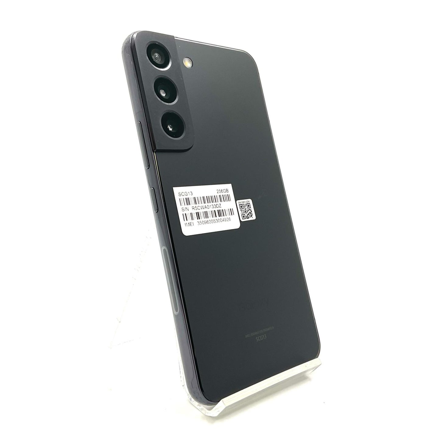 【全額返金保証】【最速発送】SAMSUNG Galaxy S22 256GB ブラック KDDI SIMフリー SCG13 動作確認済