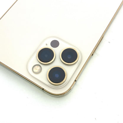 【全額返金保証】【最速発送】Apple iPhone iPhone 12 Pro 256GB ゴールド au SIMフリー 白ロム 動作確認済 85%